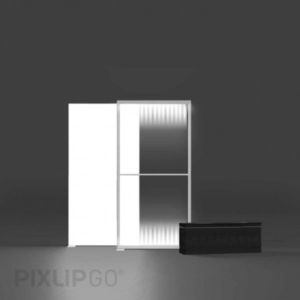 PIXLIP GO | Lightbox 100 cm x 200 cm indoor | beidseitig